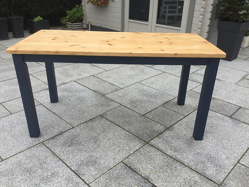 Kitchen table <strong>after</strong> restoration